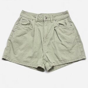 H&M Divided High Waisted Mom Jean Shorts Denim 26” waist Cotton 90s Summer